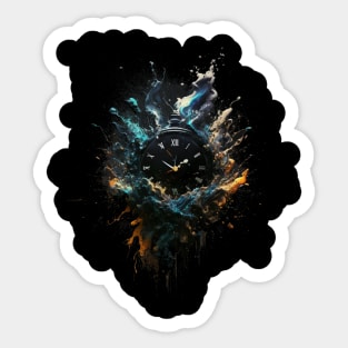 time explosion Sticker